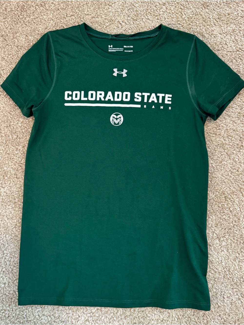 Under Armour Colorado State Rams Green Performance Tee